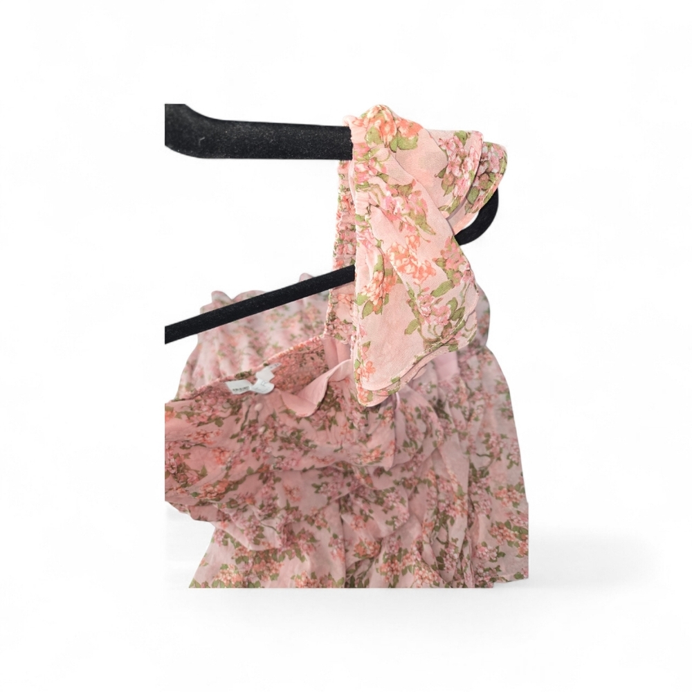 ASTR Flutter Sleeve Midsummer Midi Dress - Picture 6 of 9